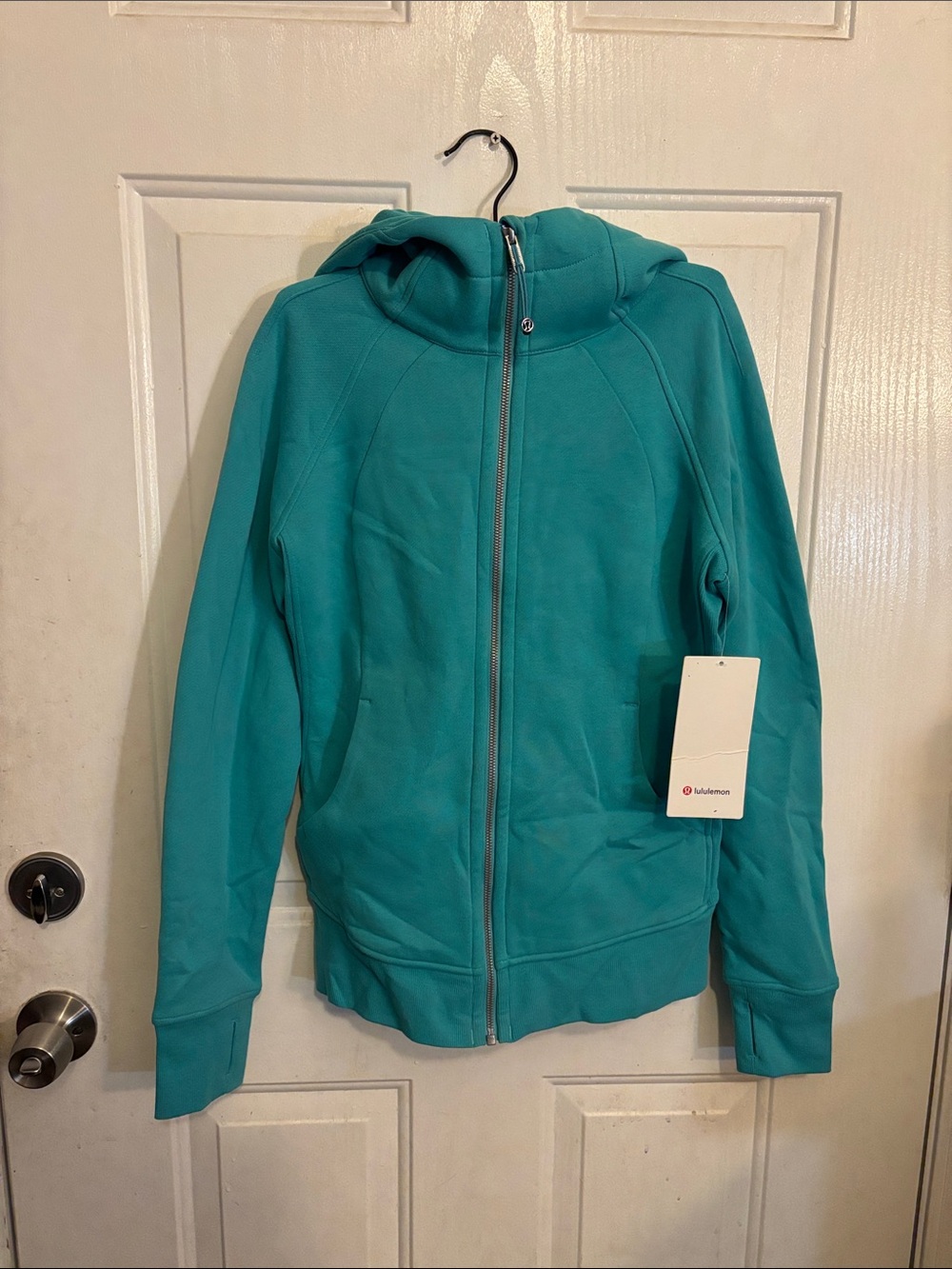 Lululemon Scuba Full-Zip Hoodie, Fountain, Size 6